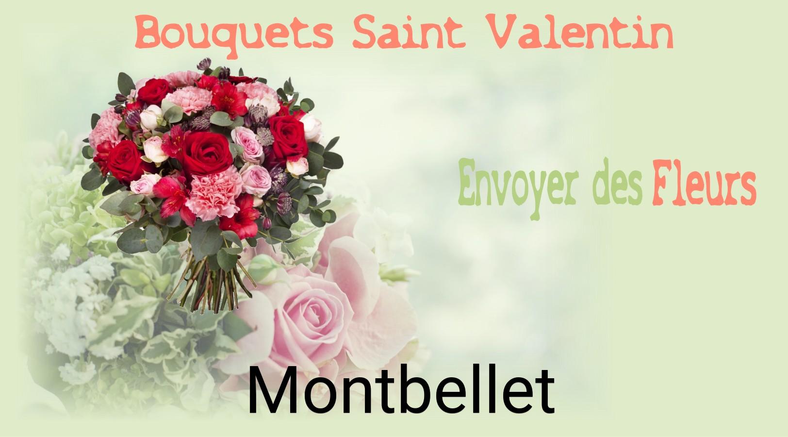Roses de Saint-Valentin livrées à Montbellet